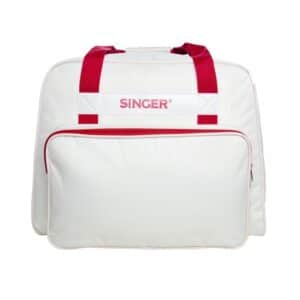 Singer draagtas wit