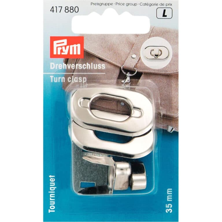 Tourniquet tassen draaisluiting 35mm - Zilver