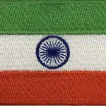 Vlag applicatie van India