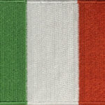 Vlag applicatie van Italië