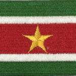 Vlag applicatie van Suriname