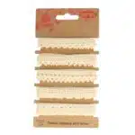 Opry kantkloskant smale bandjes ecru 5x 1 meter