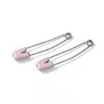 Prym Babyveiligheidsspeld roestvrij staal 55mm roze - 4stuks