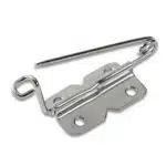 Prym Corsagespelden 27mm zilver 4stuks