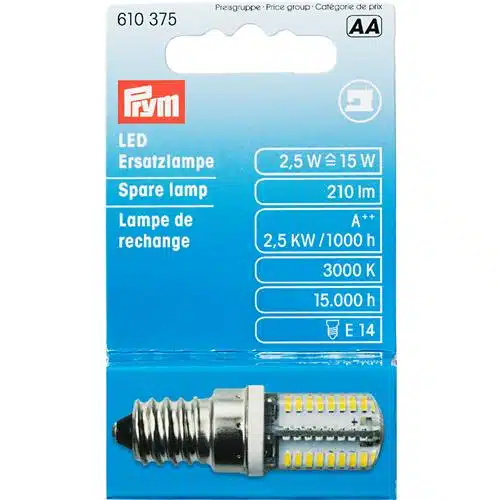 Prym LED lampje voor naaimachine 2,5 W schroef