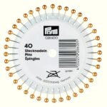 Prym Parelkopspelden staal 0.58x40mm 40stuks