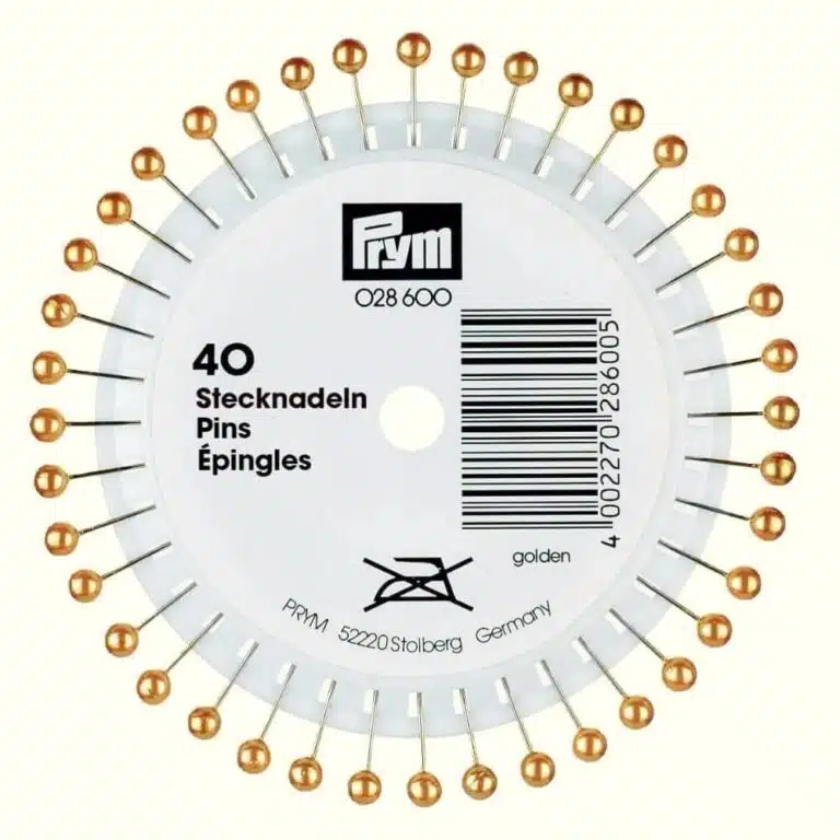 Prym Parelkopspelden staal 0.58x40mm 40stuks