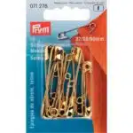 Prym Veiligheidsspelden assortiment 27-38-50mm goud - 12stuks