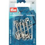 Prym Veiligheidsspelden staal 38mm zilver - 12stuks