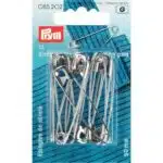 Prym Veiligheidsspelden staal 50mm zilver - 12stuks