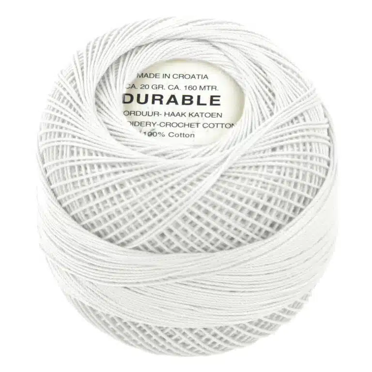 Durable haak en borduurkatoen - 1000