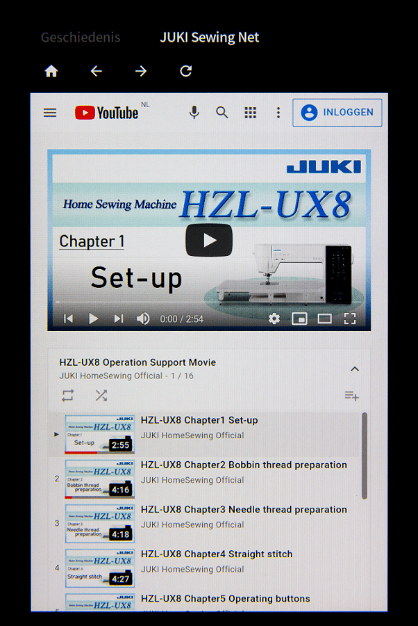 Juki HZL UX8