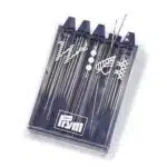 Prym borduur- en parelnaalden assortiment zilver 25stuks