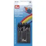 Prym borduur- en parelnaalden assortiment zilver 25stuks