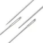Prym borduur- en parelnaalden assortiment zilver 25stuks