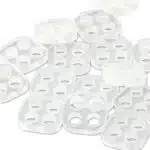 Prym contraknopen kunststof 11mm transparant 20stuks