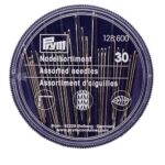 Prym Naai-borduur-stopnaalden zilver 30stuks