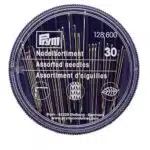 Prym Naai-borduur-stopnaalden zilver 30stuks
