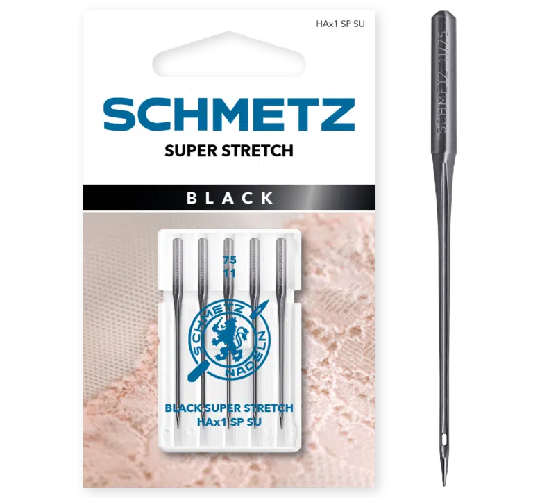 Schmetz Black Super Stretch 5 naaimachinenaalden dikte 75