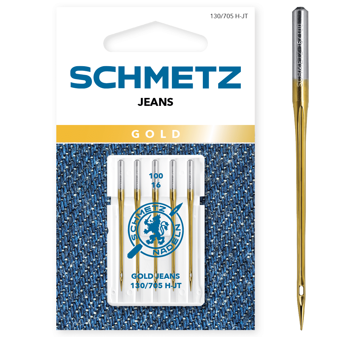 Schmetz Gold Jeans 5 naalden 100