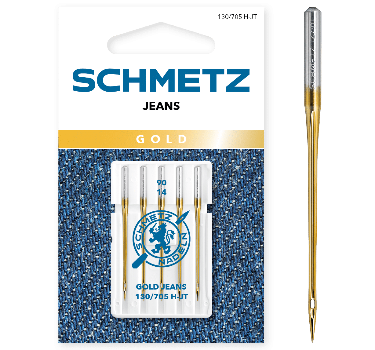 Schmetz Gold Jeans 5 naalden 90