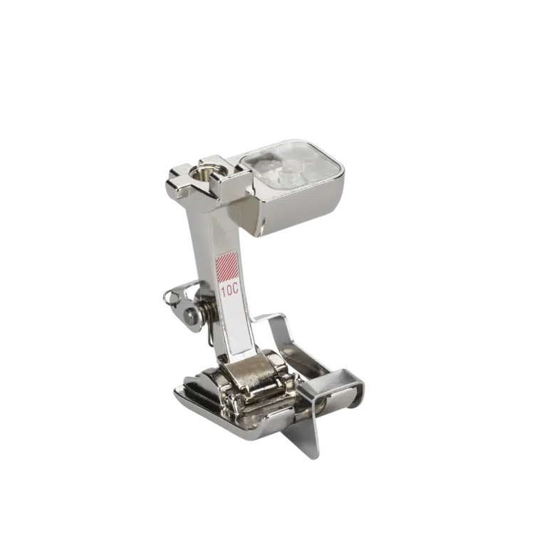 BERNINA Smalle Kantvoet #10C voor 9 mm naaimachines voor het nauwkeurig doorstikken van randen, zomen en kant
