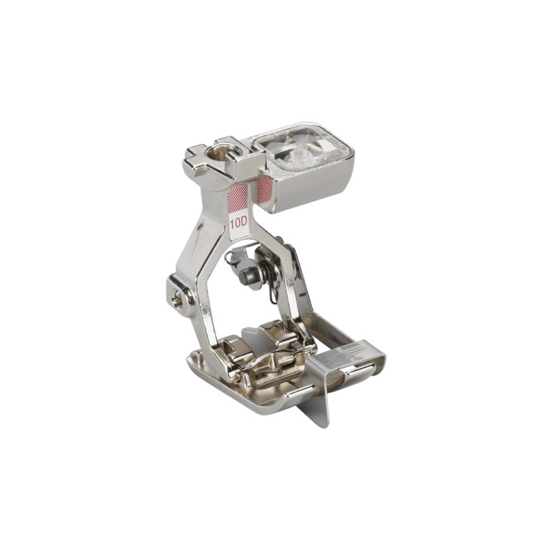 BERNINA Smalle Kantvoet #10D voor Dual Feed naaimachines voor het nauwkeurig doorstikken van randen, zomen en kant