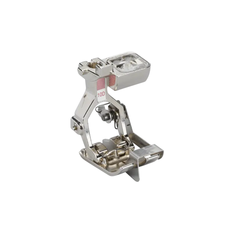 BERNINA Smalle Kantvoet #10D voor Dual Feed naaimachines voor het nauwkeurig doorstikken van randen, zomen en kant