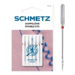 SCHMETZ Double Eye Needle 80 met twee naaldogen