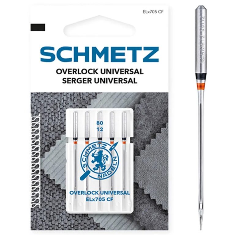 SCHMETZ ELx705 CF overlocknaalden maat 80 5 stuks
