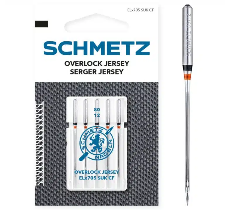 SCHMETZ ELx705 SUK CF jersey overlocknaald voor jersey en stretchstoffen