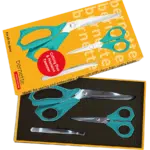 bernette Cutting Duo scharenset met precisieschaar en pincet