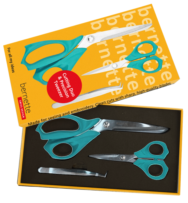 bernette Cutting Duo scharenset met precisieschaar en pincet